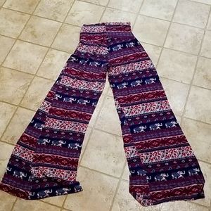Elephant Palazzo Pants